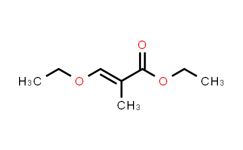 CAS No. 1085699-23-5, ethyl (2E)-3-ethoxy-2-methylprop-2-enoate