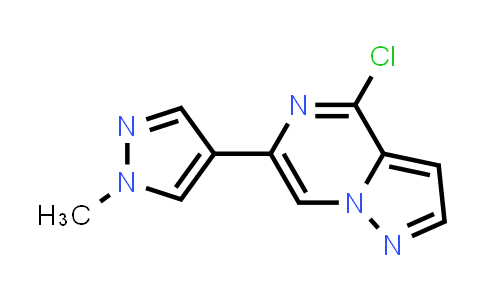 CAS No. 1940180-18-6, 4-{4-chloropyrazolo[1,5-a]pyrazin-6-yl}-1-methyl-1H-pyrazole