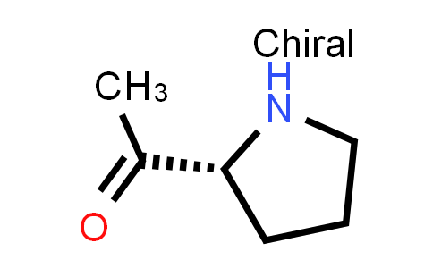 CAS No. 1373307-56-2, 1-[(2R)-pyrrolidin-2-yl]ethan-1-one