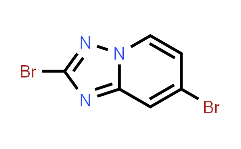 CAS No. 1380331-15-6, 2,7-dibromo-[1,2,4]triazolo[1,5-a]pyridine