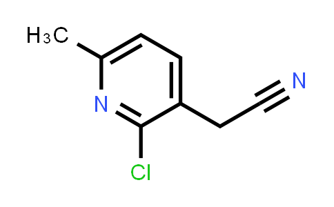 CAS No. 1000514-91-9, 2-(2-chloro-6-methylpyridin-3-yl)acetonitrile