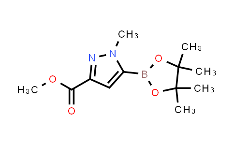 CAS No. 1616930-45-0, methyl 1-methyl-5-(4,4,5,5-tetramethyl-1,3,2-dioxaborolan-2-yl)pyrazole-3-carboxylate