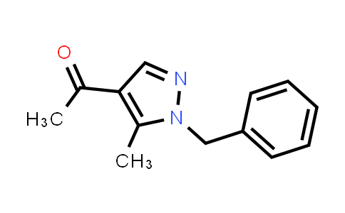 CAS No. 21635-21-2, 1-(1-benzyl-5-methyl-1H-pyrazol-4-yl)ethan-1-one