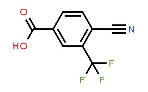 CAS No. 1227502-36-4, 4-cyano-3-(trifluoromethyl)benzoic acid