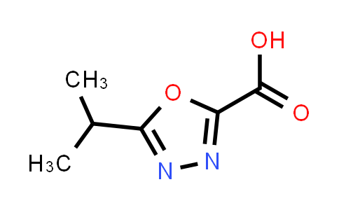 CAS No. 944907-13-5, 5-(propan-2-yl)-1,3,4-oxadiazole-2-carboxylic acid