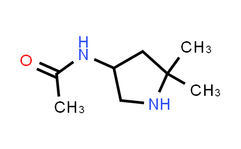CAS No. 2640037-32-5, N-(5,5-dimethylpyrrolidin-3-yl)acetamide