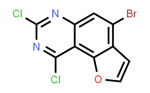 CAS No. 2638502-62-0, 4-bromo-7,9-dichloro-furo[2,3-f]quinazoline