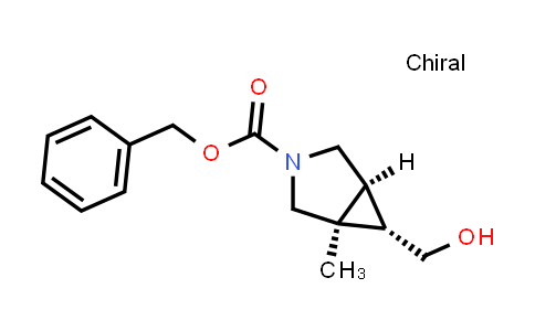 CAS No. 2456272-47-0, benzyl rel-(1S,5S,6S)-6-(hydroxymethyl)-1-methyl-3-azabicyclo[3.1.0]hexane-3-carboxylate