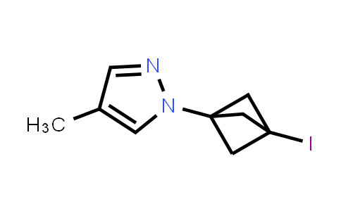 CAS No. 2639442-91-2, 1-(3-iodo-1-bicyclo[1.1.1]pentanyl)-4-methyl-pyrazole