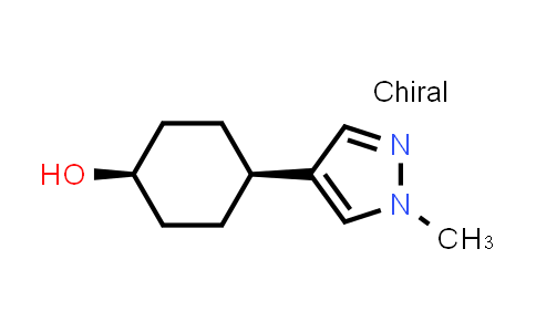 CAS No. 2629163-63-7, cis-4-(1-methylpyrazol-4-yl)cyclohexanol