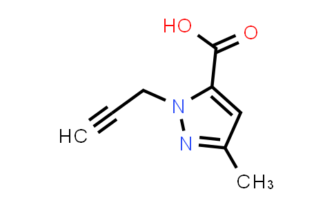CAS No. 2630929-76-7, 5-methyl-2-prop-2-ynyl-pyrazole-3-carboxylic acid