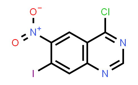 CAS No. 2607830-65-7, 4-chloro-7-iodo-6-nitro-quinazoline