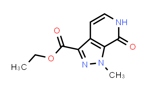 CAS No. 2636724-68-8, ethyl 1-methyl-7-oxo-6H-pyrazolo[3,4-c]pyridine-3-carboxylate
