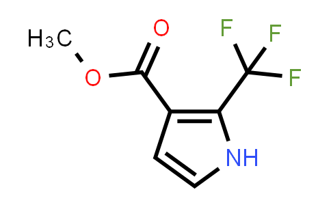 CAS No. 2110344-75-5, methyl 2-(trifluoromethyl)-1H-pyrrole-3-carboxylate