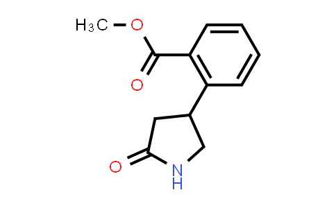 CAS No. 2106716-97-4, methyl 2-(5-oxopyrrolidin-3-yl)benzoate