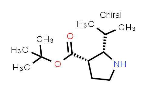 CAS No. 2639377-97-0, tert-butyl (2S,3S)-2-isopropylpyrrolidine-3-carboxylate