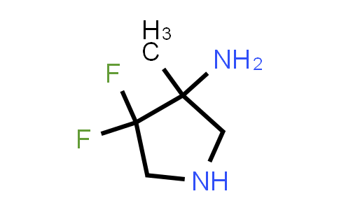 CAS No. 2639440-49-4, 4,4-difluoro-3-methyl-pyrrolidin-3-amine