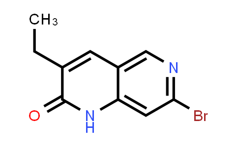 CAS No. 2589531-29-1, 7-bromo-3-ethyl-1H-1,6-naphthyridin-2-one