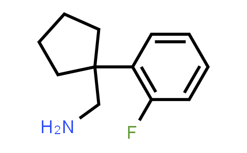 CAS No. 378247-87-1, [1-(2-fluorophenyl)cyclopentyl]methanamine