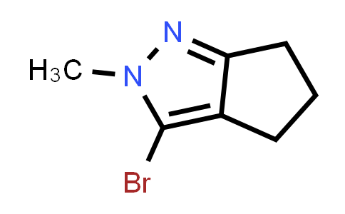 CAS No. 1043920-65-5, 3-bromo-2-methyl-5,6-dihydro-4H-cyclopenta[c]pyrazole