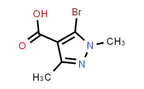 CAS No. 1369357-72-1, 5-bromo-1,3-dimethyl-pyrazole-4-carboxylic acid