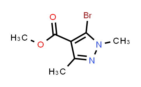 CAS No. 1779928-68-5, methyl 5-bromo-1,3-dimethyl-pyrazole-4-carboxylate