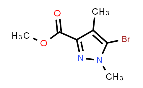CAS No. 1780648-97-6, methyl 5-bromo-1,4-dimethyl-pyrazole-3-carboxylate