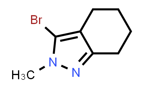 CAS No. 1043919-67-0, 3-bromo-2-methyl-4,5,6,7-tetrahydroindazole