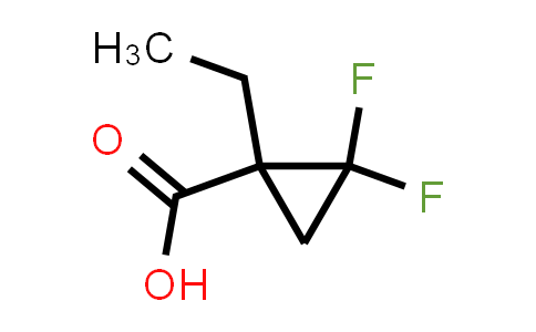 CAS No. 1859140-36-5, 1-ethyl-2,2-difluoro-cyclopropanecarboxylic acid