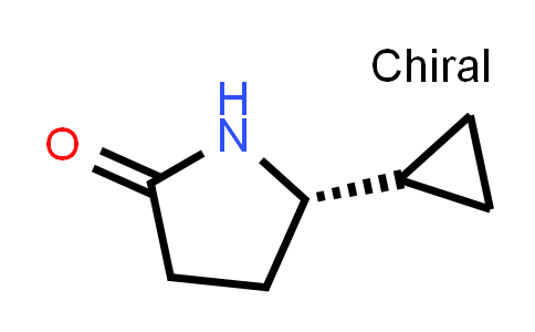 CAS No. 2051581-08-7, (5S)-5-cyclopropylpyrrolidin-2-one