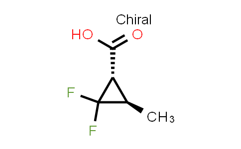 CAS No. 2247657-28-7, trans-2,2-difluoro-3-methyl-cyclopropanecarboxylic acid