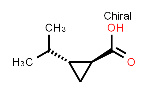 CAS No. 2375816-26-3, (1S,2R)-2-isopropylcyclopropanecarboxylic acid