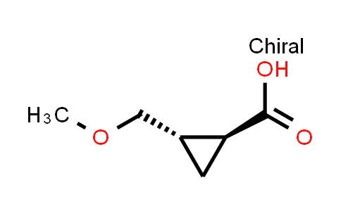 CAS No. 2377005-25-7, (1S,2S)-2-(methoxymethyl)cyclopropanecarboxylic acid