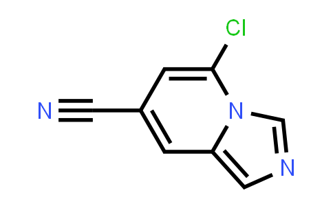 CAS No. 1427427-16-4, 5-chloroimidazo[1,5-a]pyridine-7-carbonitrile
