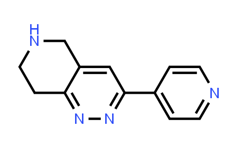 CAS No. 2059967-44-9, 4-{5H,6H,7H,8H-pyrido[4,3-c]pyridazin-3-yl}pyridine