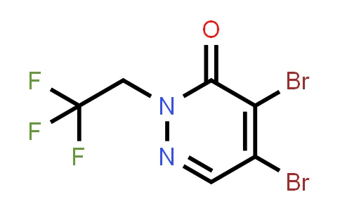 CAS No. 221030-81-5, 4,5-dibromo-2-(2,2,2-trifluoroethyl)-2,3-dihydropyridazin-3-one