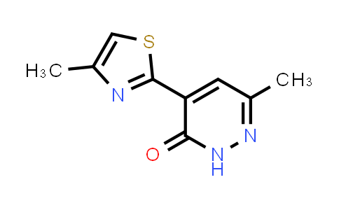 CAS No. 1197964-92-3, 6-methyl-4-(4-methyl-1,3-thiazol-2-yl)-2,3-dihydropyridazin-3-one
