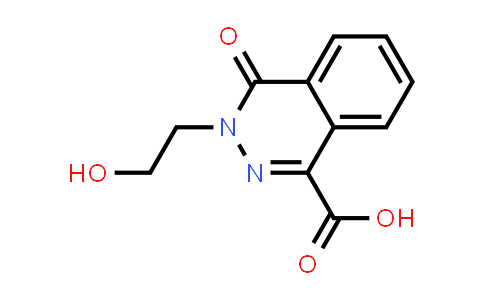 CAS No. 730951-11-8, 3-(2-hydroxyethyl)-4-oxo-3,4-dihydrophthalazine-1-carboxylic acid
