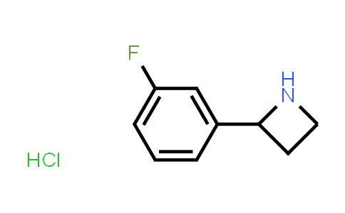 CAS No. 1354950-56-3, 2-(3-fluorophenyl)azetidine hydrochloride