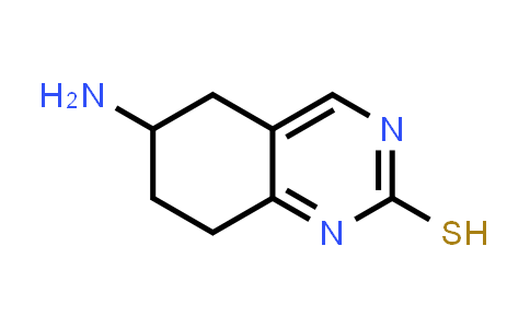 CAS No. 929973-56-8, 6-amino-5,6,7,8-tetrahydroquinazoline-2-thiol