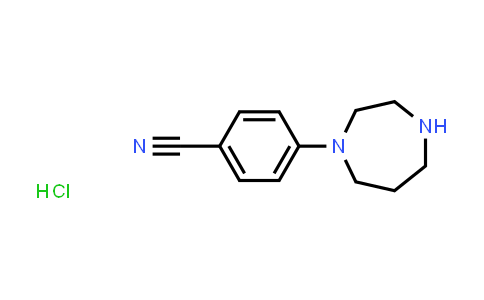 CAS No. 1192191-40-4, 4-(1,4-diazepan-1-yl)benzonitrile hydrochloride