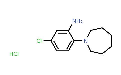 CAS No. 1052540-85-8, 2-(azepan-1-yl)-5-chloroaniline hydrochloride