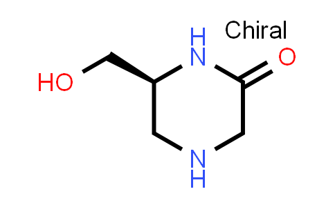CAS No. 205993-34-6, (6S)-6-(hydroxymethyl)piperazin-2-one