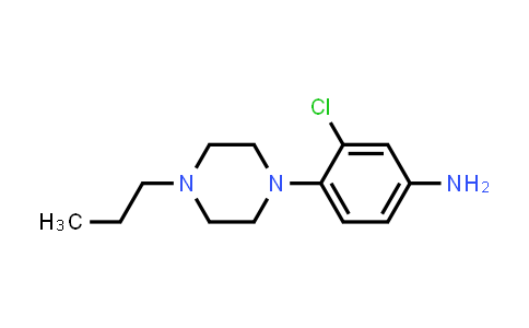 CAS No. 944532-71-2, 3-chloro-4-(4-propylpiperazin-1-yl)aniline