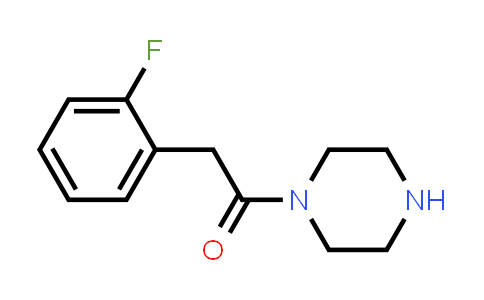 CAS No. 194943-60-7, 2-(2-fluorophenyl)-1-(piperazin-1-yl)ethan-1-one
