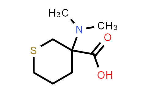 CAS No. 1341328-00-4, 3-(dimethylamino)thiane-3-carboxylic acid