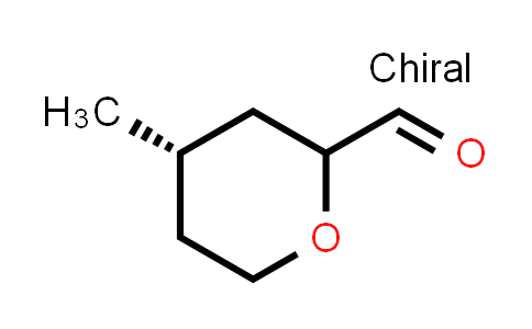 CAS No. 1604755-70-5, (4S)-4-methyloxane-2-carbaldehyde