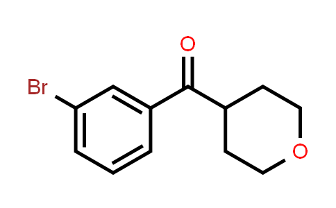 CAS No. 1339838-78-6, 4-(3-bromobenzoyl)oxane