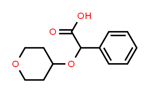 CAS No. 1306175-72-3, 2-(oxan-4-yloxy)-2-phenylacetic acid