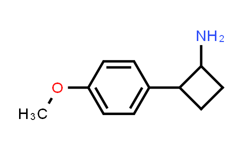 CAS No. 15812-47-2, 2-(4-methoxyphenyl)cyclobutan-1-amine